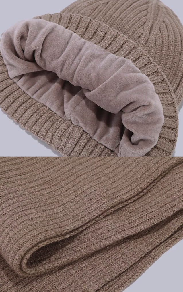 Beenie-Set Beige