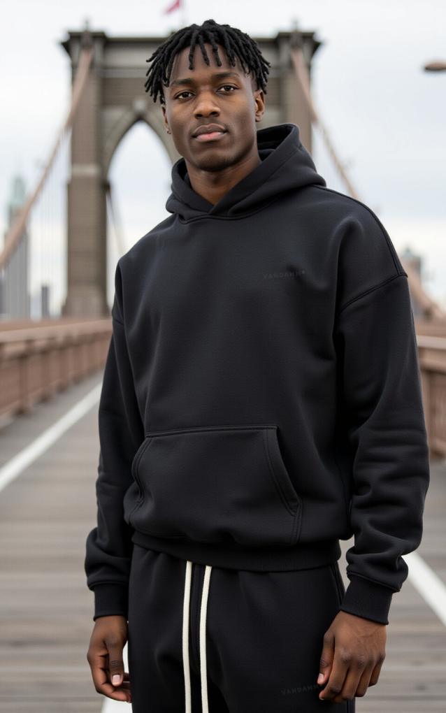 Hoodie Jet Black