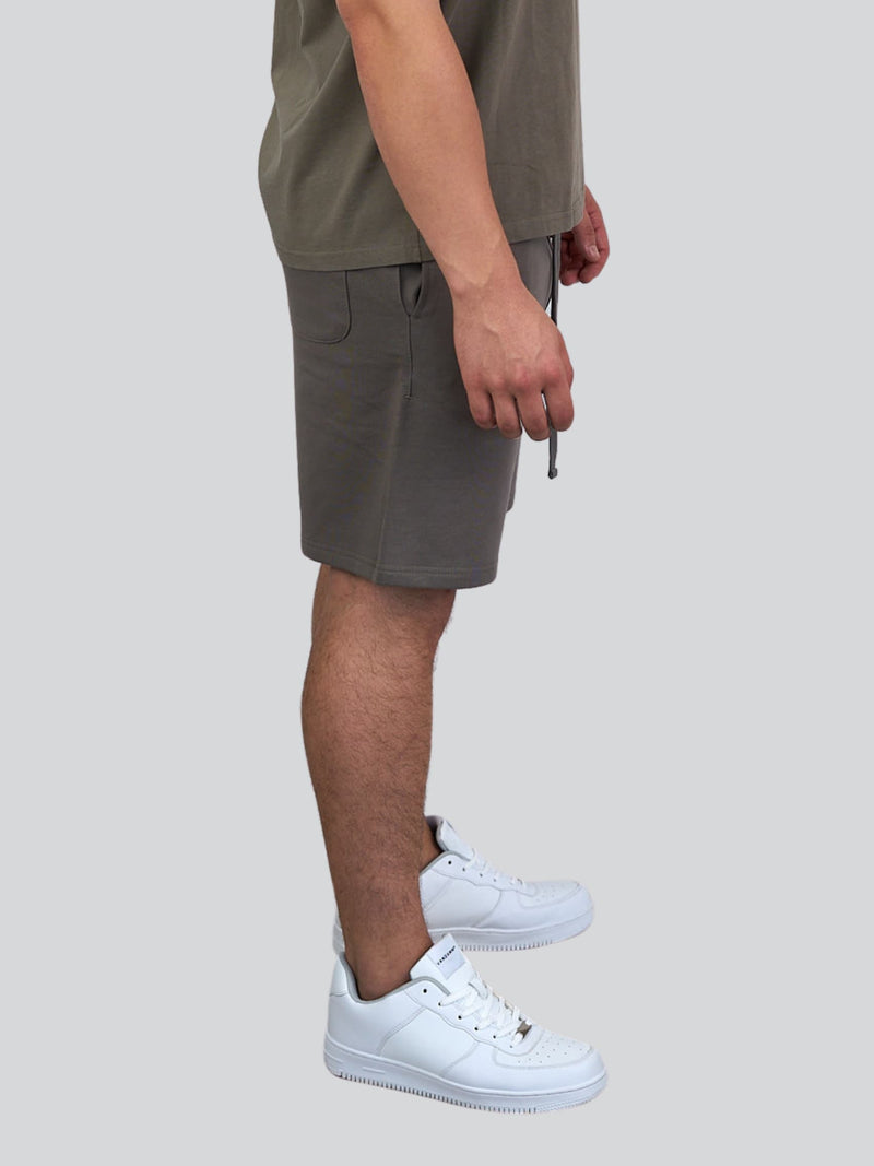 VANDAMM® Sportswear & Lifestyle Charcoal Green Shorts kurze Hose