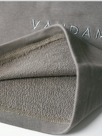 VANDAMM® Sportswear & Lifestyle Charcoal Green Shorts kurze Hose